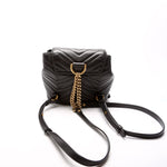 528129 Marmont Mini Backpack Leather Black