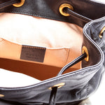 528129 Marmont Mini Backpack Leather Black