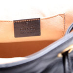 528129 Marmont Mini Backpack Leather Black