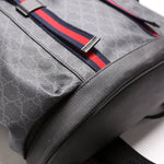 495563 GG Supreme Backpack Black