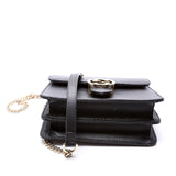 510304 Interlocking Small Crossbody Black