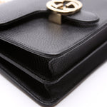 510304 Interlocking Small Crossbody Black