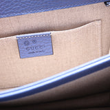 510304 Interlocking Small Crossbody Blue