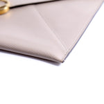 8N0152 F Is Top quality Fendi Envelope Flat Pouch Taupe