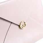 8N0152 F Is Top quality Fendi Envelope Flat Pouch Taupe