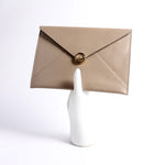 8N0152 F Is Top quality Fendi Envelope Flat Pouch Taupe