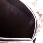 449906 GG Canvas Travel Backpack Brown