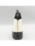 AP3875 Black White Lambskin Nano 31 Bag Chain Cross Chanel