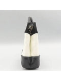 AP3875 Black White Lambskin Nano 31 Bag Chain Cross Chanel