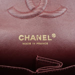 Chanel Matelasse 25 Lamb Skin Double Flap Shoulder Bag A01112