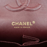 Chanel Matelasse 25 Lamb Skin Double Flap Shoulder Bag A01112