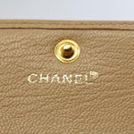 Chanel Logo CC Wallet