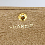 Chanel Logo CC Wallet