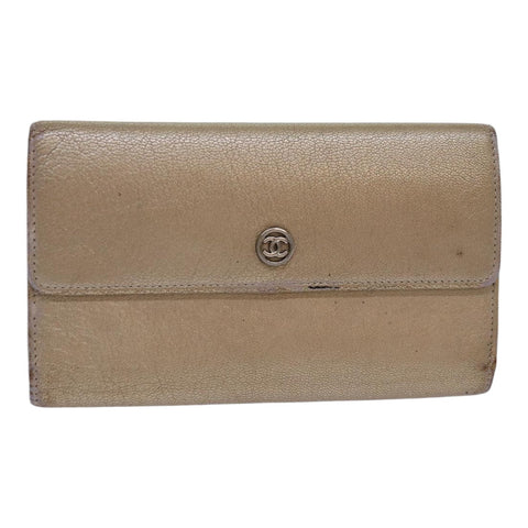 Chanel Logo CC Wallet