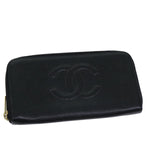 Chanel Logo CC Wallet