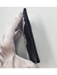24P Coco Lettering CC Logo Card Slot Caviar Black AP3835 Chanel