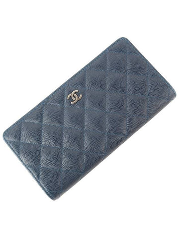 A31509 Classic Caviar Timeless Women s Long Wallet 34020 7 Chanel