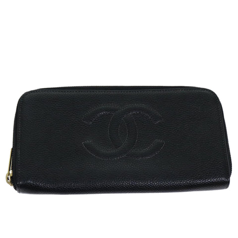 Chanel Logo CC Wallet