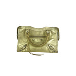 balenciaga City Mini Gold