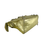 balenciaga City Mini Gold