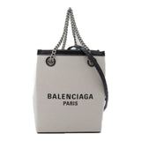 balenciaga Cotton Canvas 2way Shoulder Bag