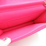 Chanel Matelasse Chain Wallet Shoulder Bag Pink