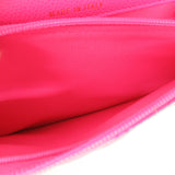 Chanel Matelasse Chain Wallet Shoulder Bag Pink