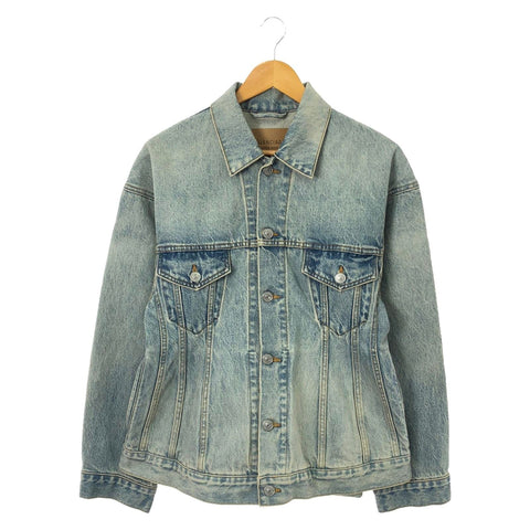 balenciaga Denim Jacket Cotton Blue