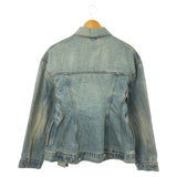 balenciaga Denim Jacket Cotton Blue