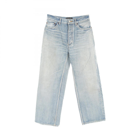 balenciaga Cotton Denim Pants