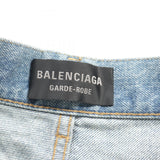 balenciaga Cotton Denim Pants
