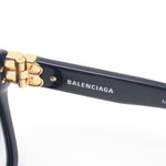 balenciaga Dynasty Square Sunglasses Navy