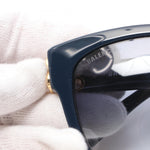 balenciaga Dynasty Square Sunglasses Navy
