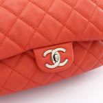 Chanel Matelasse Caviar Shoulder Bag Red
