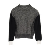 Chanel Logo Knit Cashmere Cotton Silk Top
