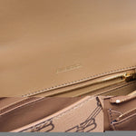 balenciaga Hourglass Leather Handbag Beige