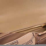 balenciaga Hourglass Leather Handbag Beige