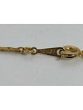 B Gold necklace Chanel
