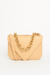 2021 Beige Leather Mount Crossbody Bag