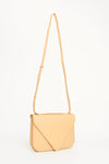 2021 Beige Leather Mount Crossbody Bag