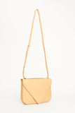 2021 Beige Leather Mount Crossbody Bag