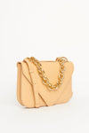 2021 Beige Leather Mount Crossbody Bag