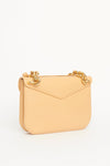 2021 Beige Leather Mount Crossbody Bag