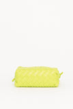 Acid Kiwi Nappa Mini Loop Intrecciato Crossbody Bag