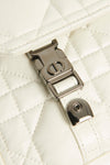 2022 Latte Lambskin Small Diorcamp Messenger Crossbody Bag