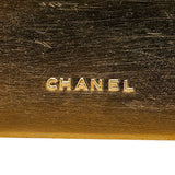 Chanel Logo Plate Coco Mark Brooch Gold Plated