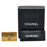 Chanel Logo Plate Coco Mark Brooch Gold Plated