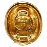 Chanel Mademoiselle Gold Earrings