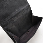 balenciaga Classic Mini Leather Wallet Black