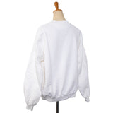 Chanel Logo Print Cotton Long Sleeve Shirt